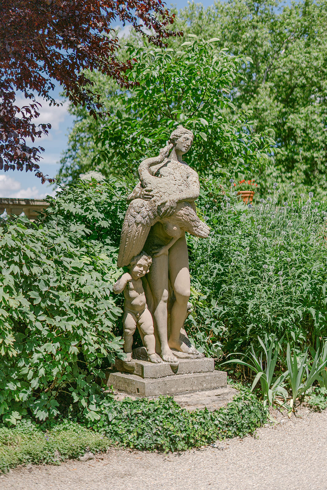 Schlossgarten Schloss Ludwigsburg Statue
